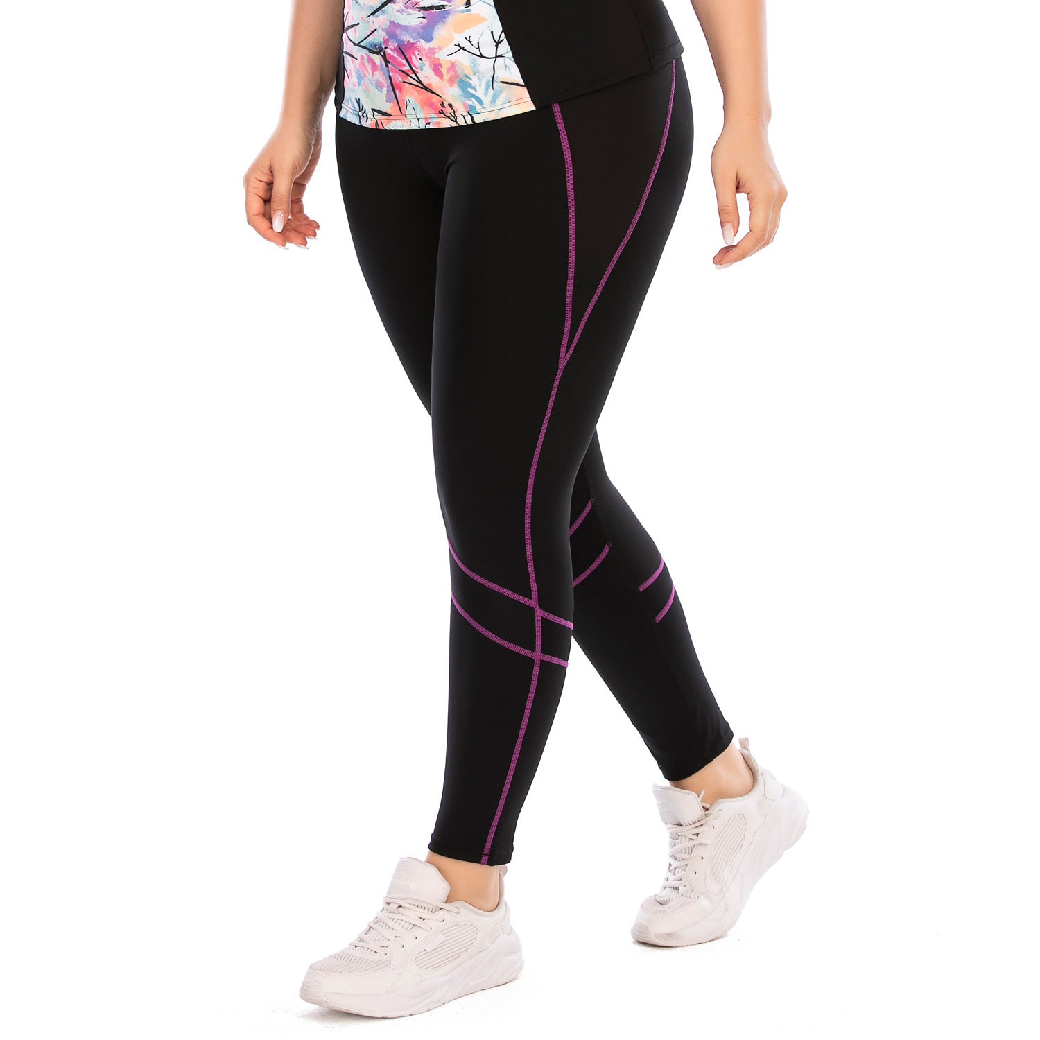 Workout Clothes Suit Plus Size Yoga Clothes Tight-fitting Pants Sports Bra