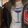 Cocktail glass t-shirt