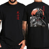 Japan Samurai Spirit T Shirts Japanese Style Back Print EU