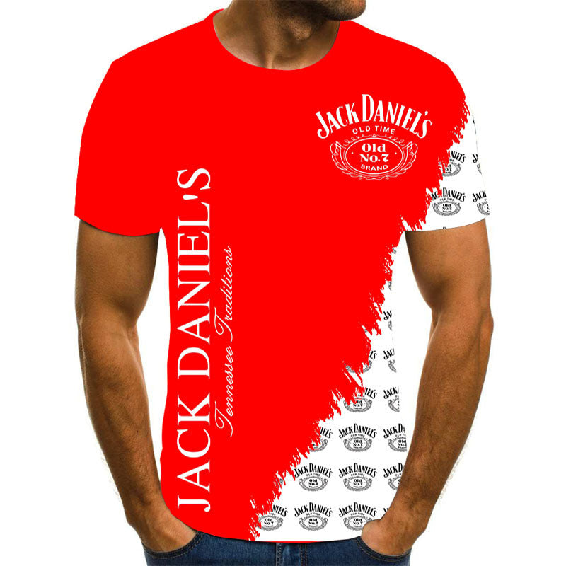 3d Jack Daniels T-shirt