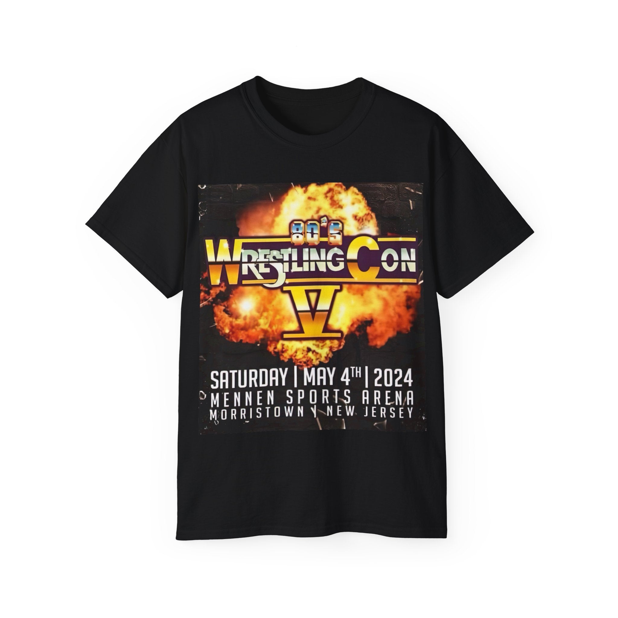 80s wrestling con T-shirt