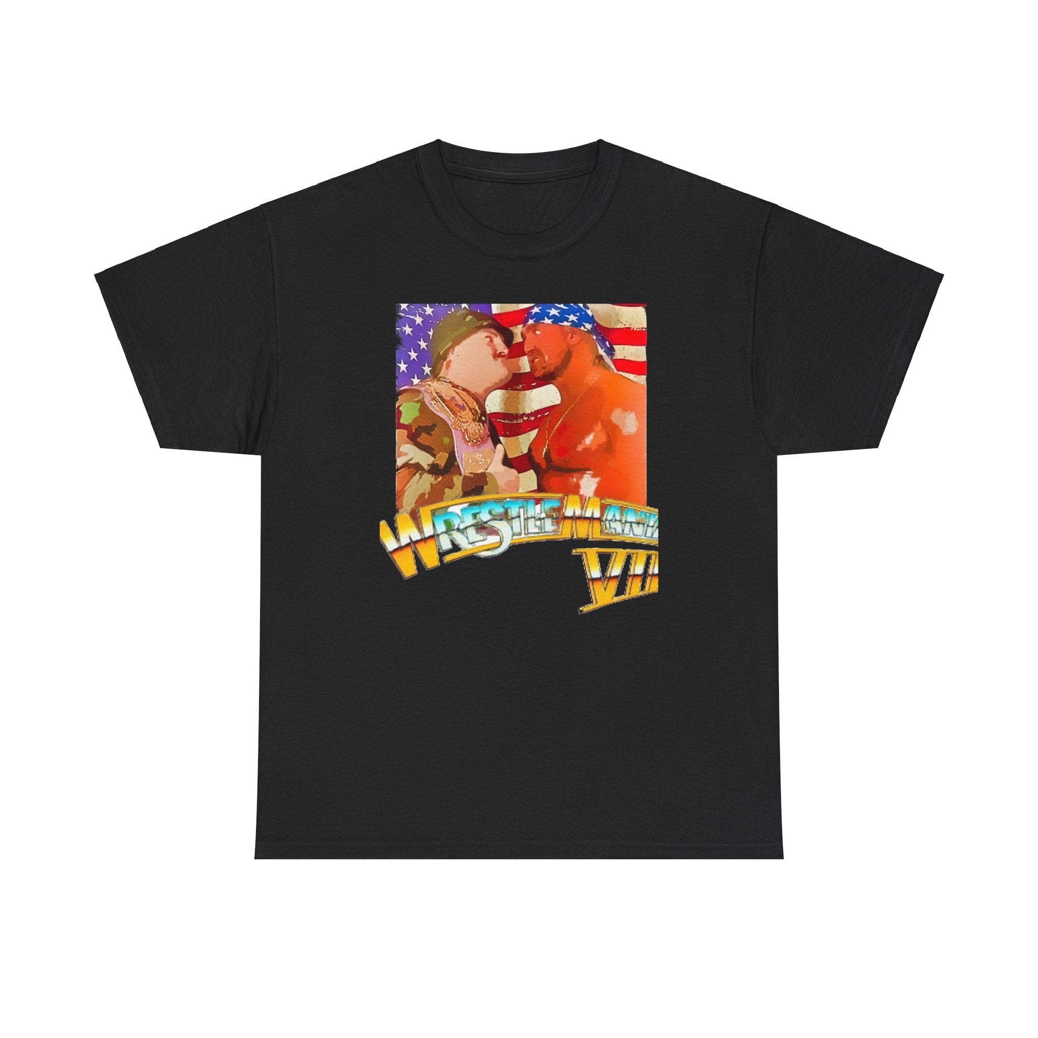 Wrestlemania 7 Hulk Hogan vs Sgt Slaughter T-shirt