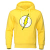 Men's Fashion Casual Lightning Printed Long Sleeve Sweatshirt