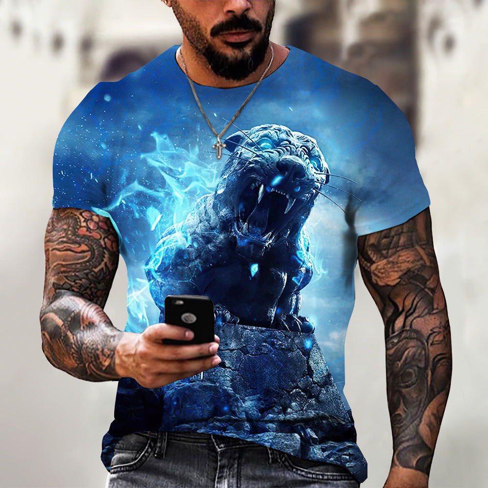 Animal Beast 3D Printed T-shirt