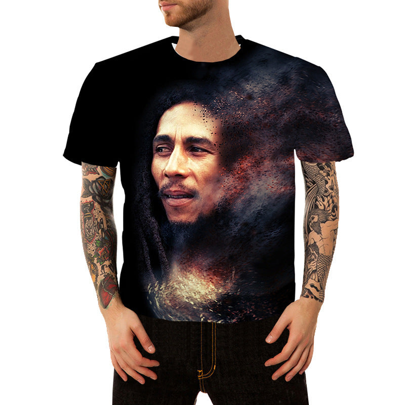3D Bob Marley T-shirts