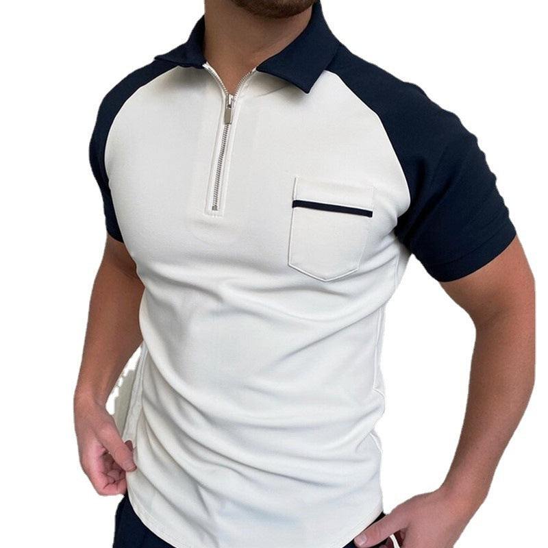 Short Sleeved Work Uniform Polo Shirt