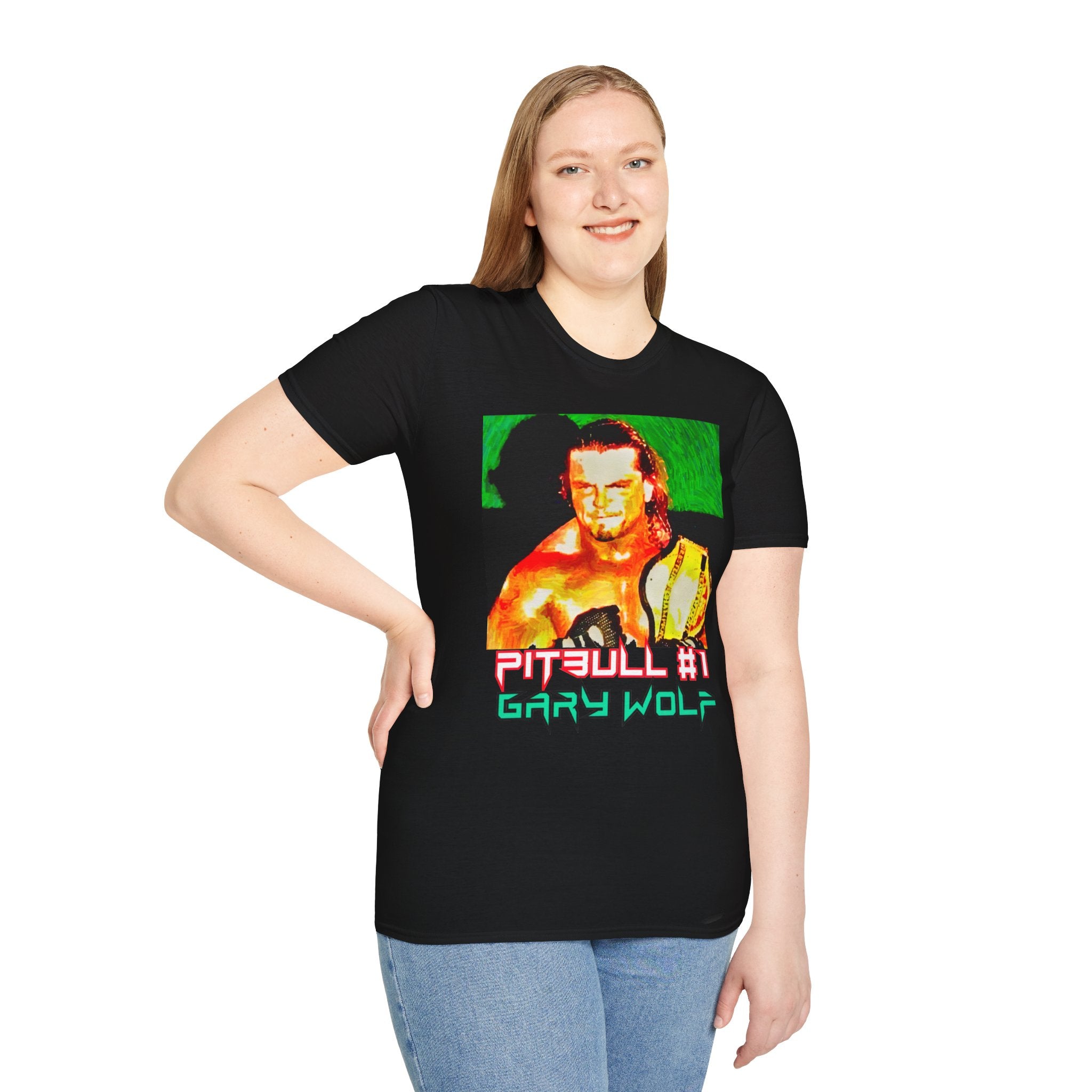 Pitbull Gary Wolf  T-Shirt