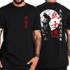 Japan Samurai Spirit T Shirts Japanese Style Back Print EU