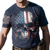 Patriotic skull 3d shirts