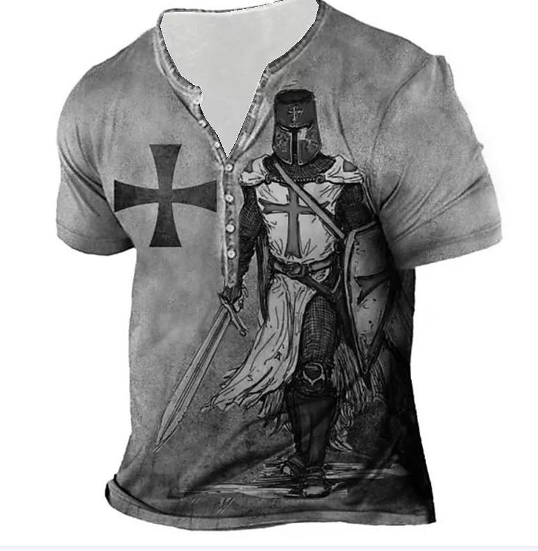Crusader 3d mma shirt