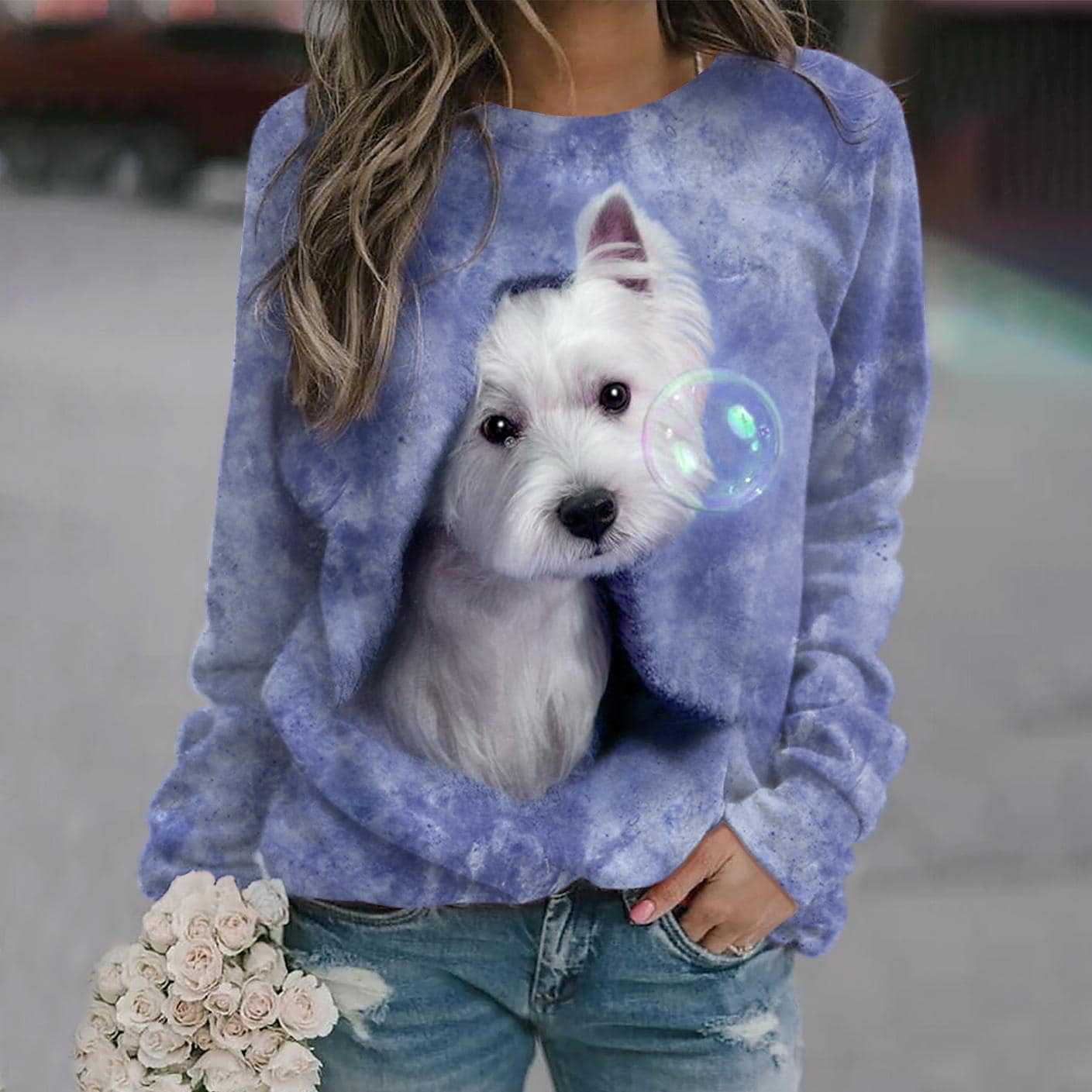 Cute dog sweater