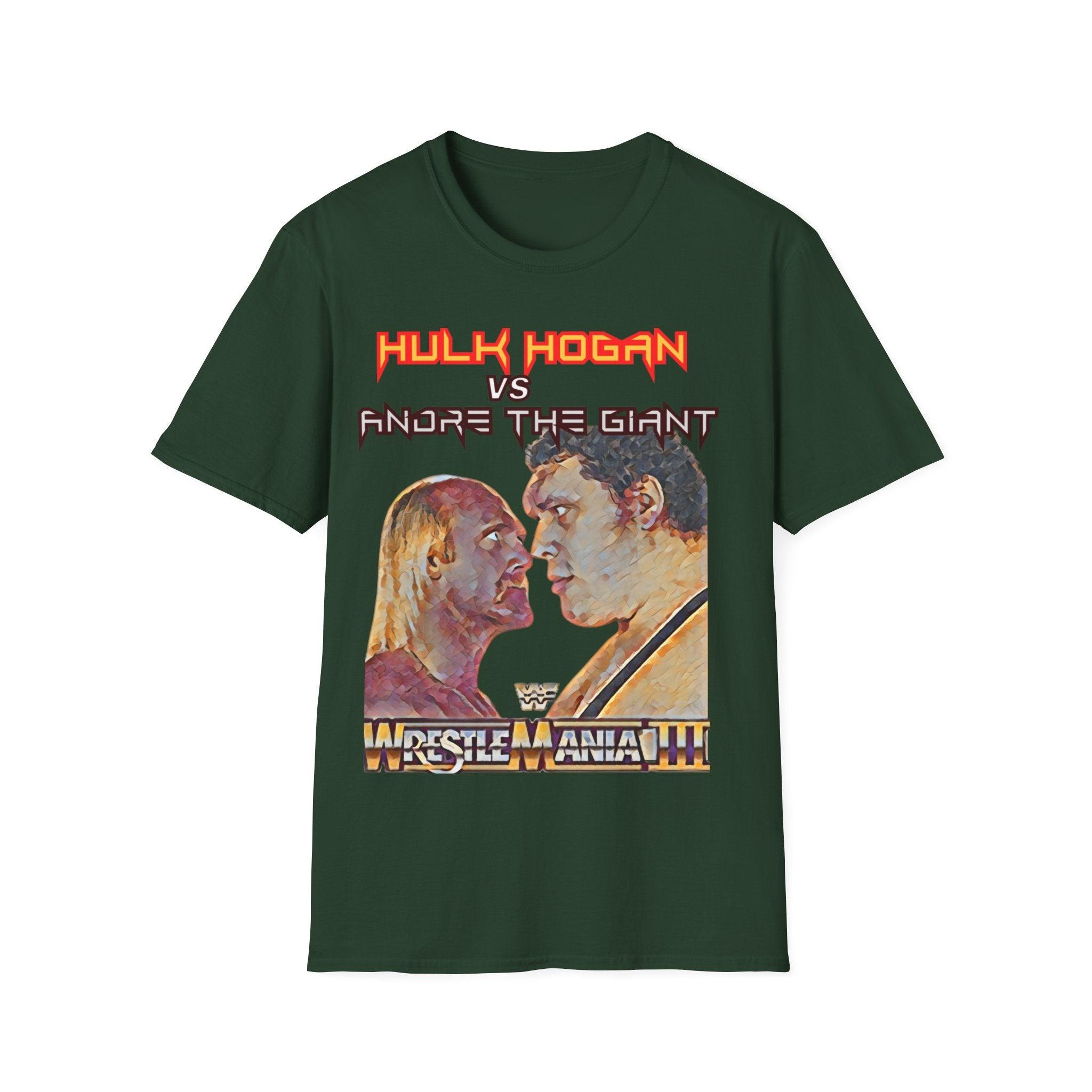 Hulk Hogan VS Andre The Giant Wrestlemania III - Epic Shirts 403