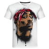 Tupac Amaru Shakur Print T Shirt