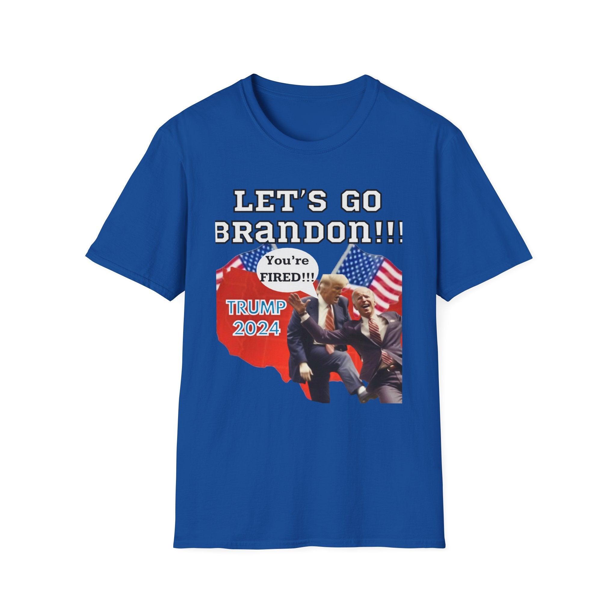 Trump 2024 - let’s go Brandon T-shirt - Epic Shirts 403