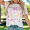 Country Music Nashville Graphic T-shirt