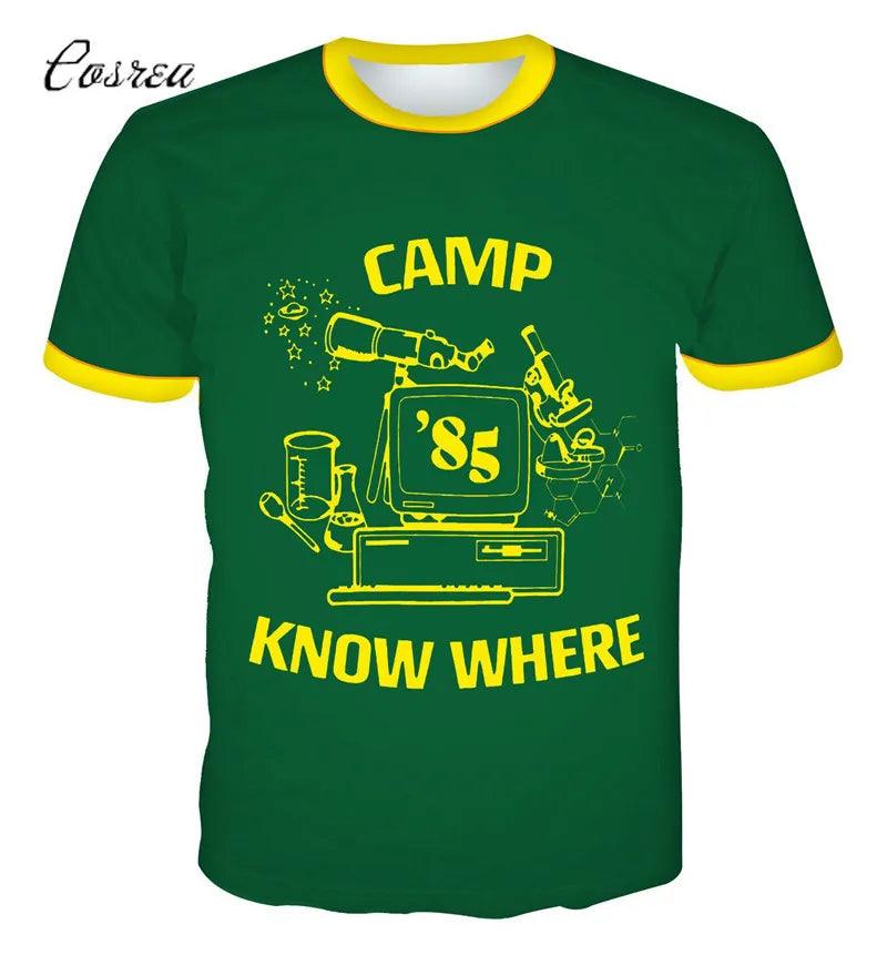Camp Know Where Stranger T Shirt - Epic Shirts 403