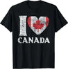 Patriotic Heart Canadian T Shirt - Epic Shirts 403