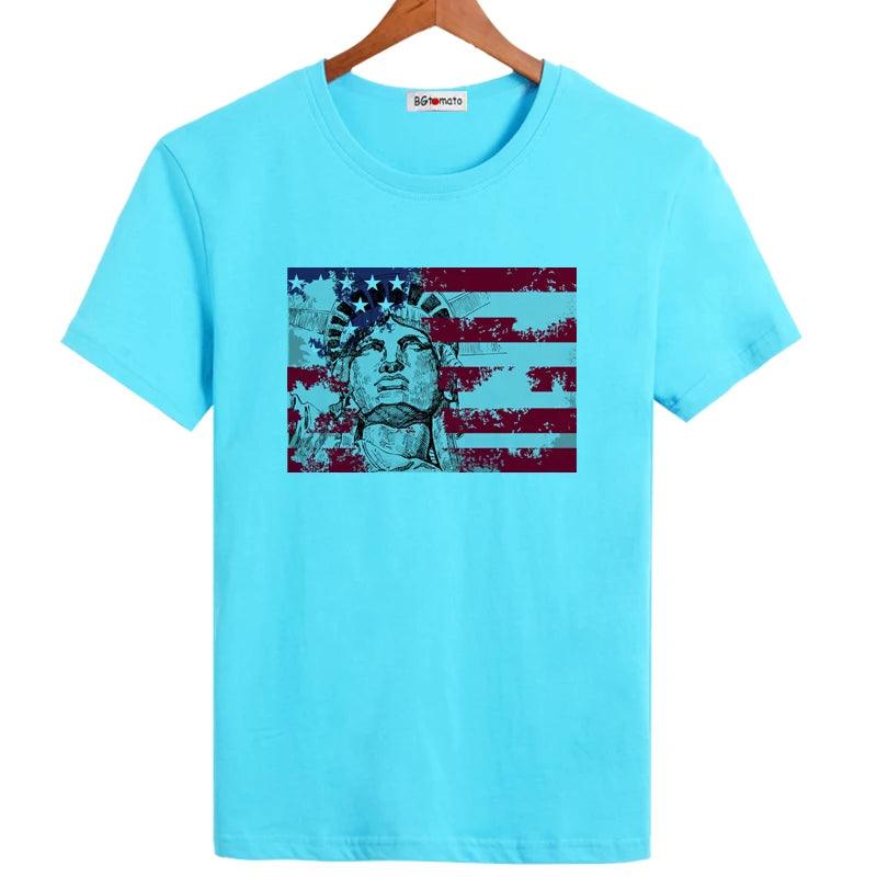 BGtomato 3D American Flag T-shirt for Men - Epic Shirts 403