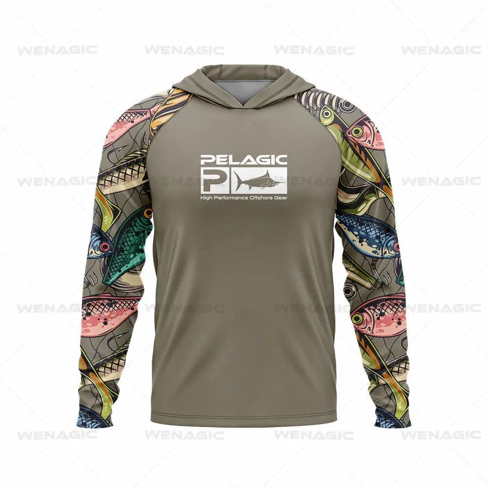 Men Long Sleeve Fish  T Shirt - Epic Shirts 403