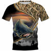 Summer Carp Fishing Print T-shirt - Epic Shirts 403