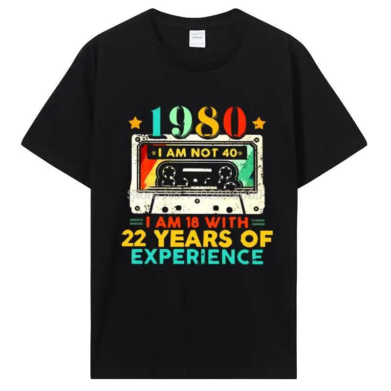 Vintage Made In 1980  Men Cotton T Shirt - Epic Shirts 403