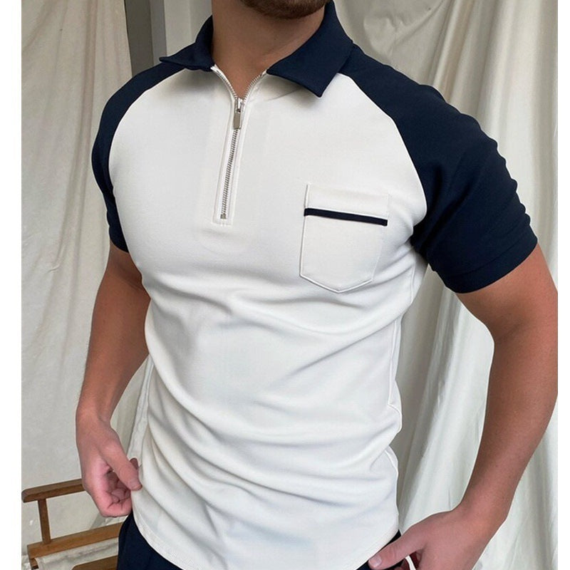 Short Sleeved Work Uniform Polo Shirt