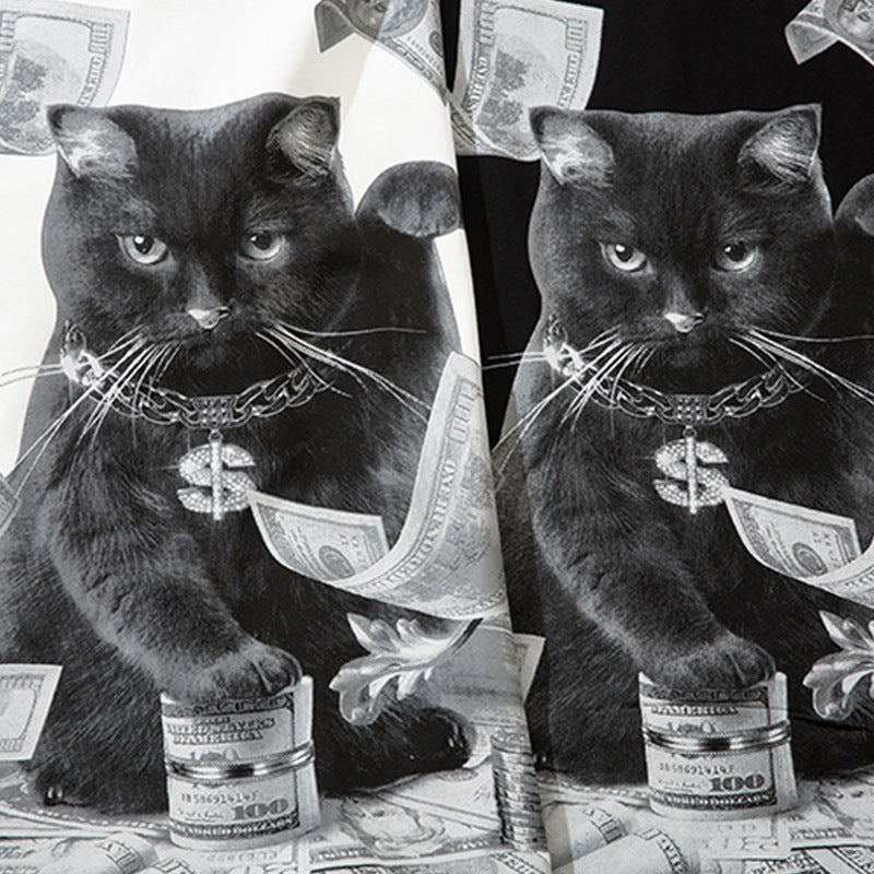 Cat money shirt