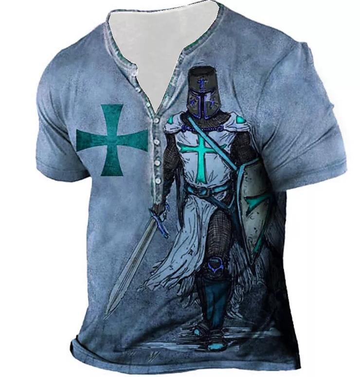 Crusader 3d mma shirt