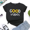 Good vibes girls shirt
